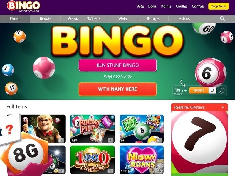 Join BINGO ONLINE.COM, the premier online bingo site for real money games and exciting tournaments. Enjoy instant play, top-rated bonuses, and a secure gaming experience all in one place.
